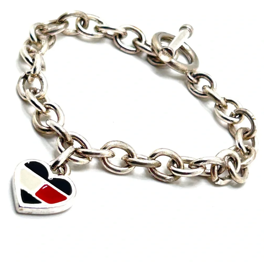 Tommy Hilfiger Heart Chain Bracelet - Picture 2 of 3